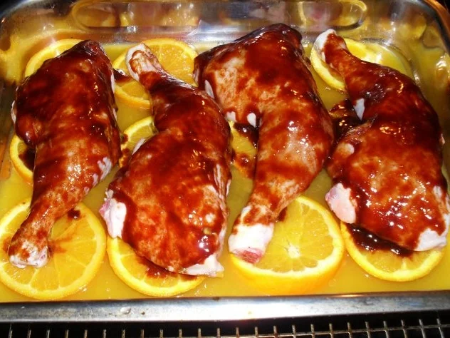 Lackierte Hähnchenschenkel - Rezept - Bild Nr. 4