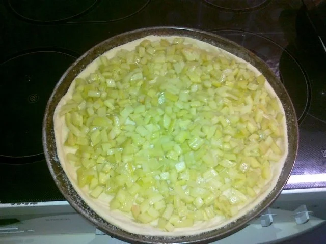 Rhabarber-Kuchen mit Guss - Rezept - Bild Nr. 12