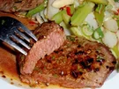 Gourmet-Steak mit warmen Spargelsalat - Rezept