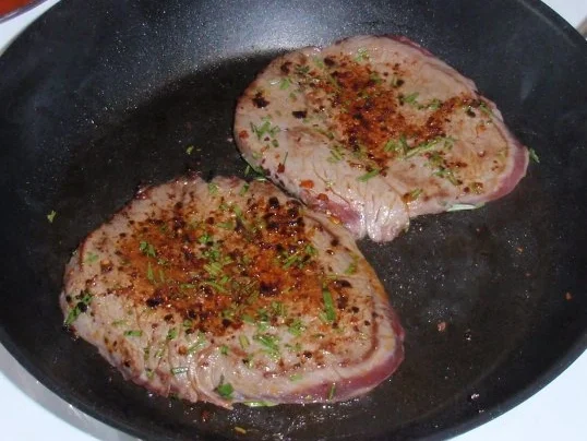 Gourmet-Steak mit warmen Spargelsalat - Rezept - Bild Nr. 5