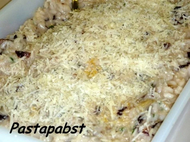 Risotto mit Gorgonzola, Radicchio und Walnüssen - Rezept