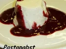 Lavendel Panna Cotta mit Beeren Sauce - Rezept
