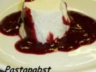 Lavendel Panna Cotta mit Beeren Sauce - Rezept