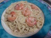 Spaghetti  Scampi mit viel Knoblauch ala Steffi - Rezept