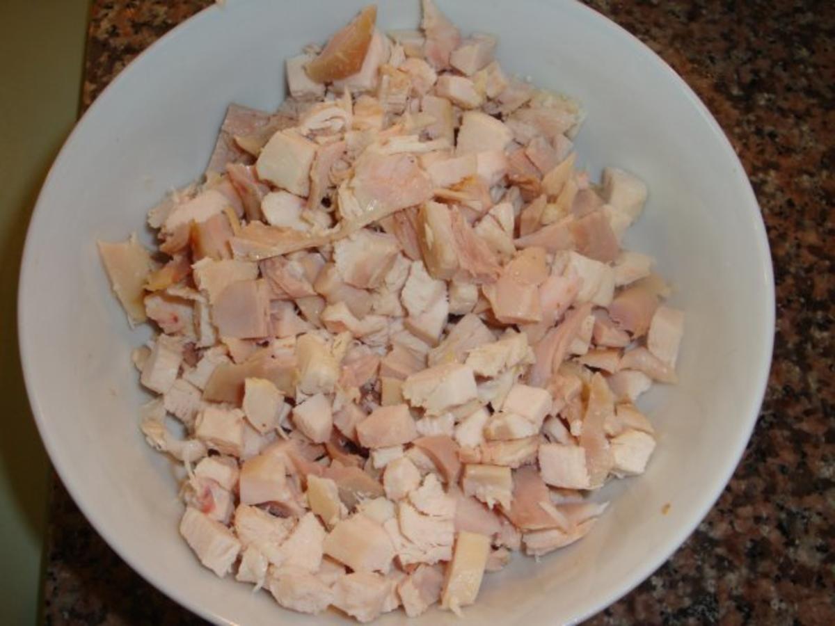 Geflügelsalat mit Mandarinen - einfach - von erdbeere1706