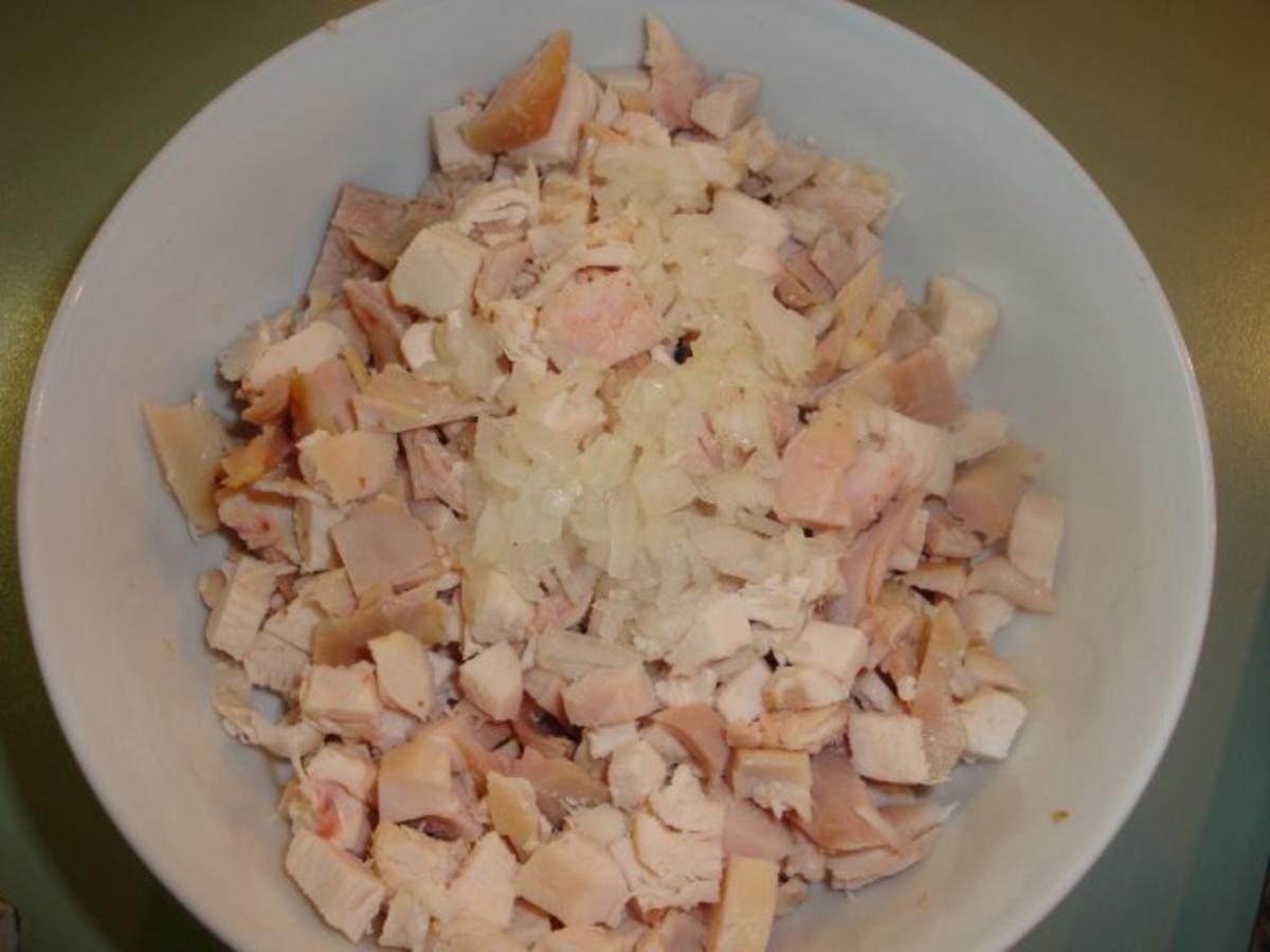 Geflügelsalat mit Mandarinen - Rezept mit Bild - kochbar.de