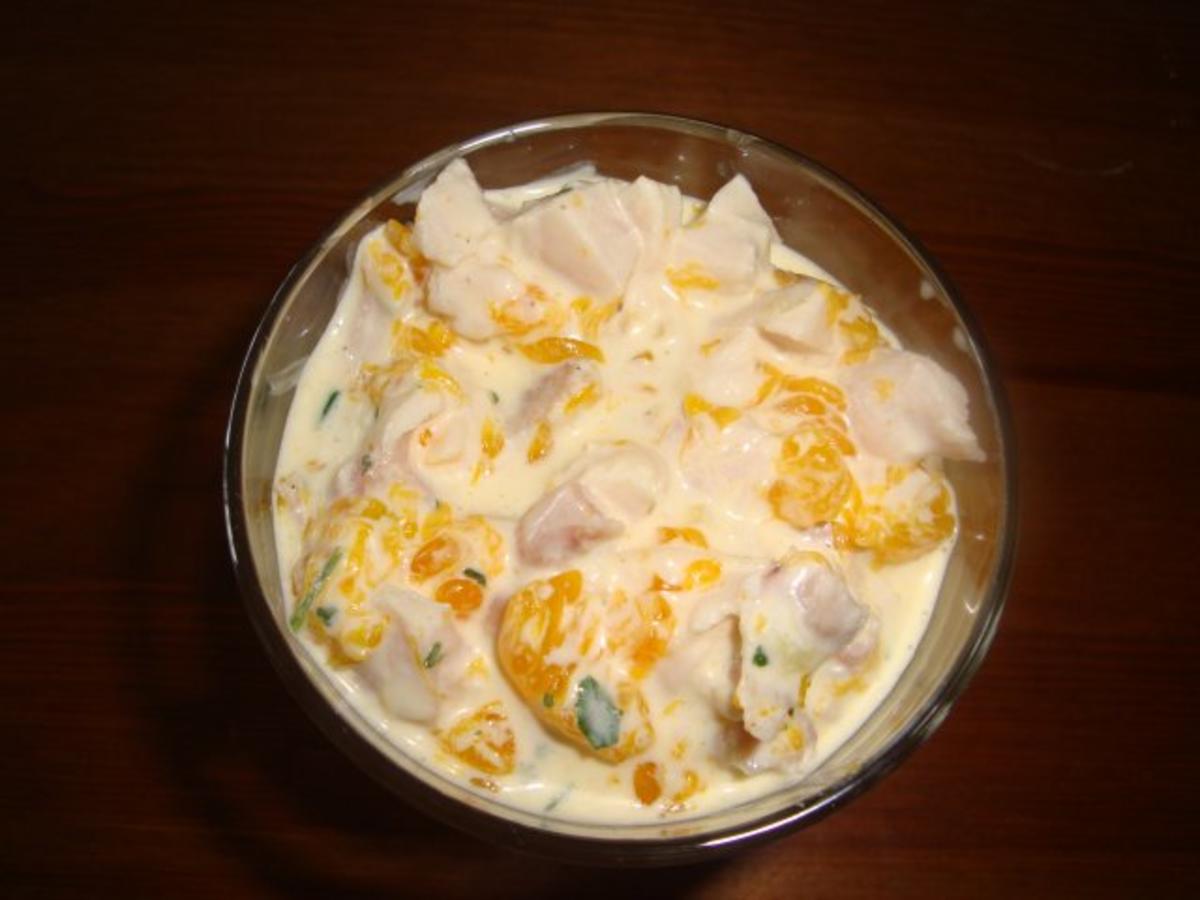 Geflügelsalat mit Mandarinen - einfach - von erdbeere1706