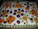 Obst-Käsekuchen vom Blech - Rezept