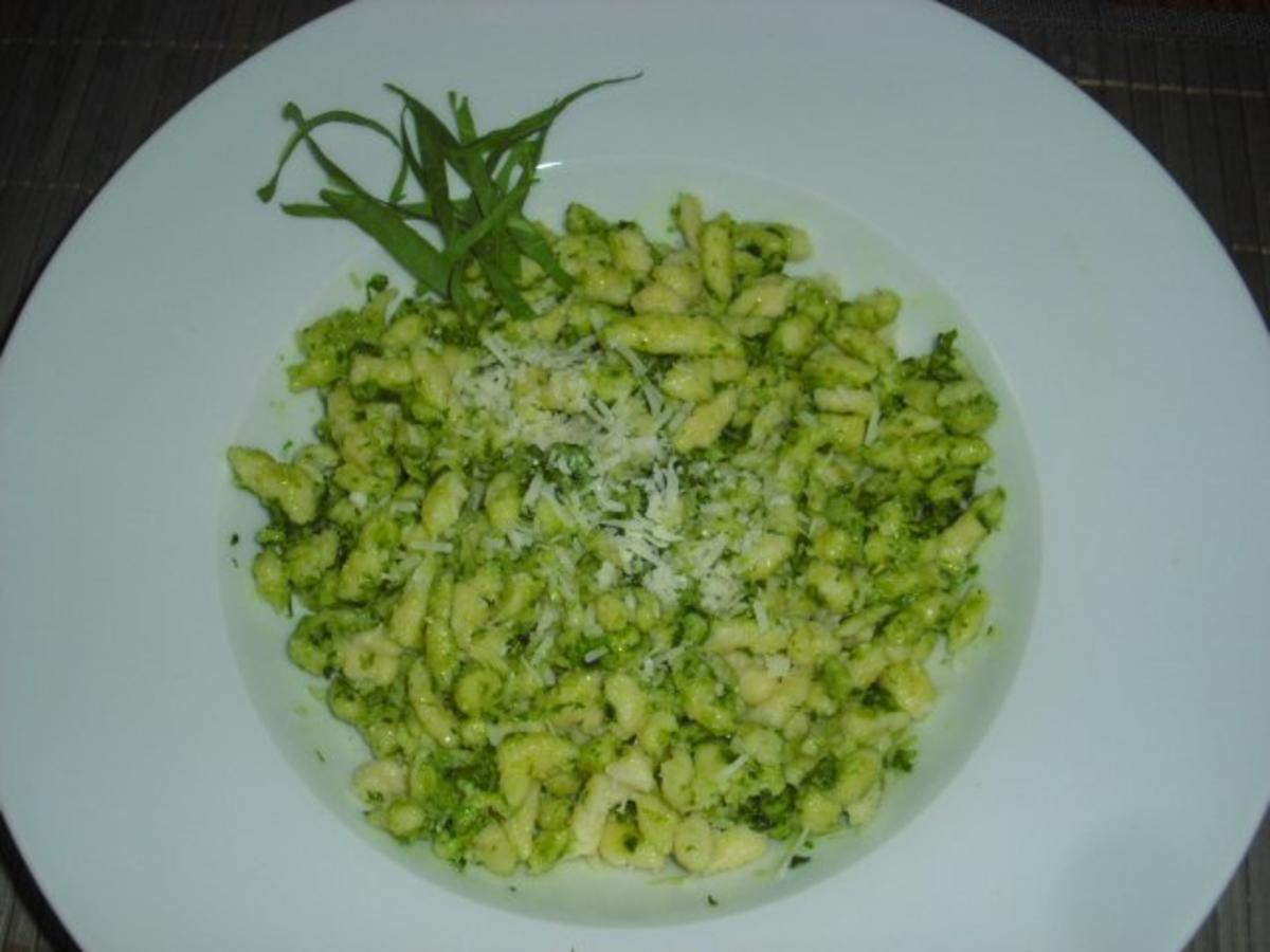 Kartoffelspätzle Rezept, Kartoffelspätzle Mit Bärlauchpesto