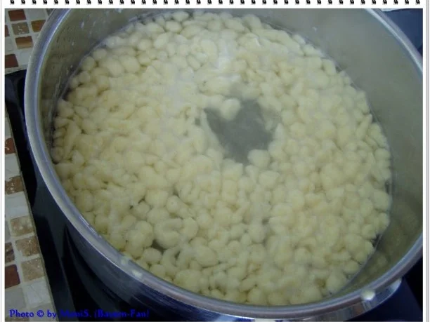 Kartoffelspätzle mit Bärlauchpesto - Rezept - Bild Nr. 4