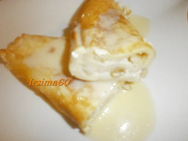 Rezept: Gefüllte süße Pfannenkuchen überbacken Bild Nr. 2 Gefüllte süße Pfannenkuchen überbacken - Rezept - Bild Nr. 2