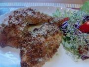 Sylvia`s Knusper Knoblauch Hähnchen - Rezept