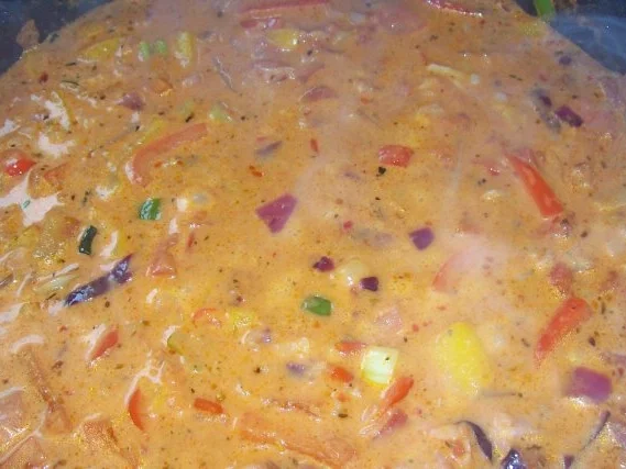 Rezept: Cremiger Nudelauflauf à la Peperonata Bild Nr. 5 Cremiger Nudelauflauf à la Peperonata - Rezept - Bild Nr. 5