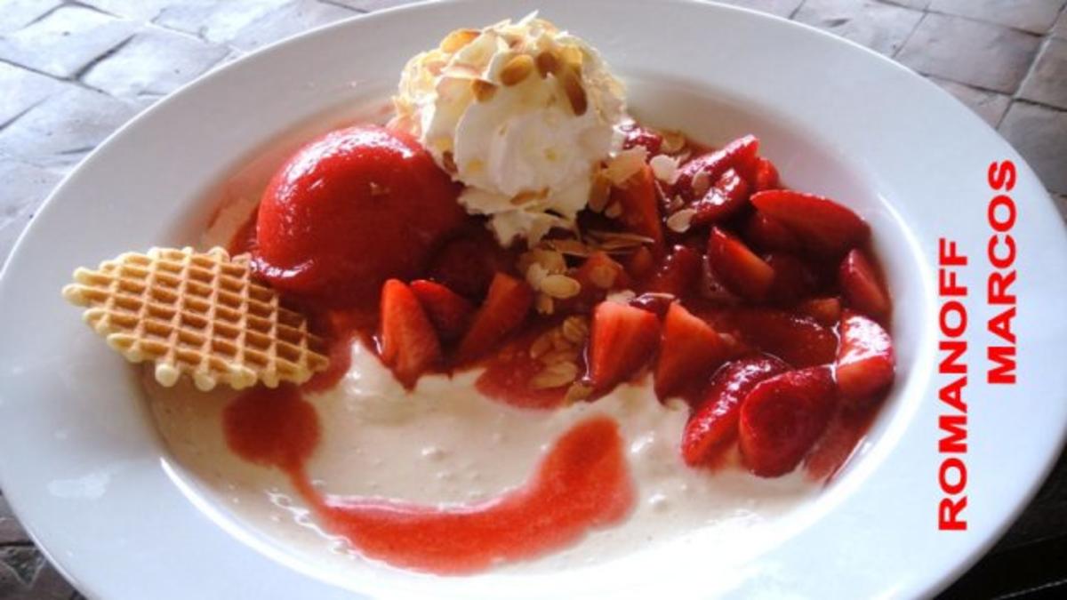 Erdbeer- Romanoff- Marcos - Rezept mit Bild - kochbar.de