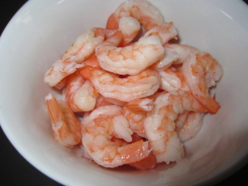 Indische Garnelen Spinat Pfanne mit Basmati Reis - einfach - 75 kcal/100g