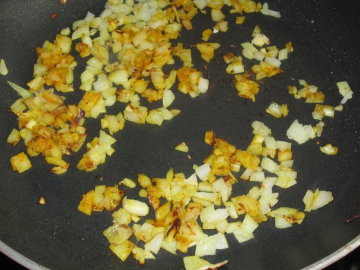 Indische Garnelen Spinat Pfanne mit Basmati Reis - einfach - 75 kcal/100g