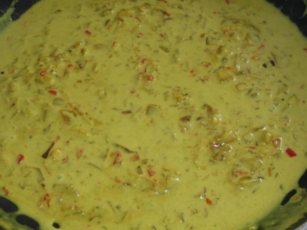 Indische Garnelen Spinat Pfanne mit Basmati Reis - einfach - 75 kcal/100g