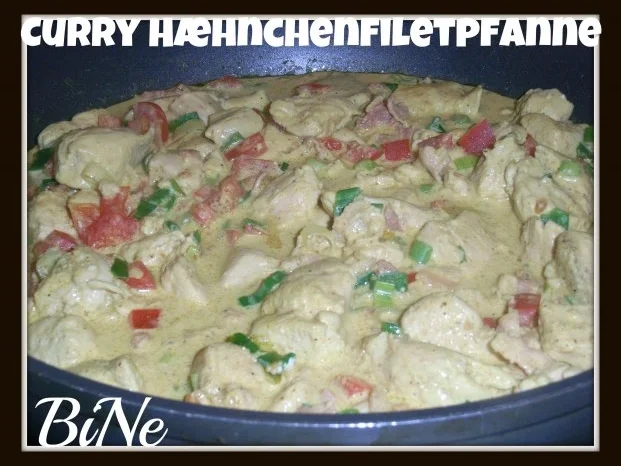 BiNe` S CURRY HÆHNCHENFILETPFANNE - Rezept - Bild Nr. 7
