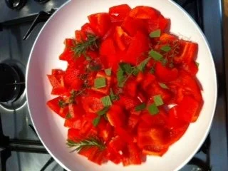 eingelegte Paprika - Rezept