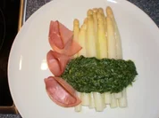 Spargel "Florentiner Art" - Rezept