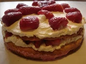 Kleine Erdbeertorte - Rezept