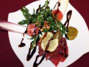 Carpaccio vom Rind mit Rucola und Parmesan - Rezept