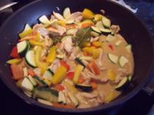 Thai-Huhn in Kokosmilch - Rezept