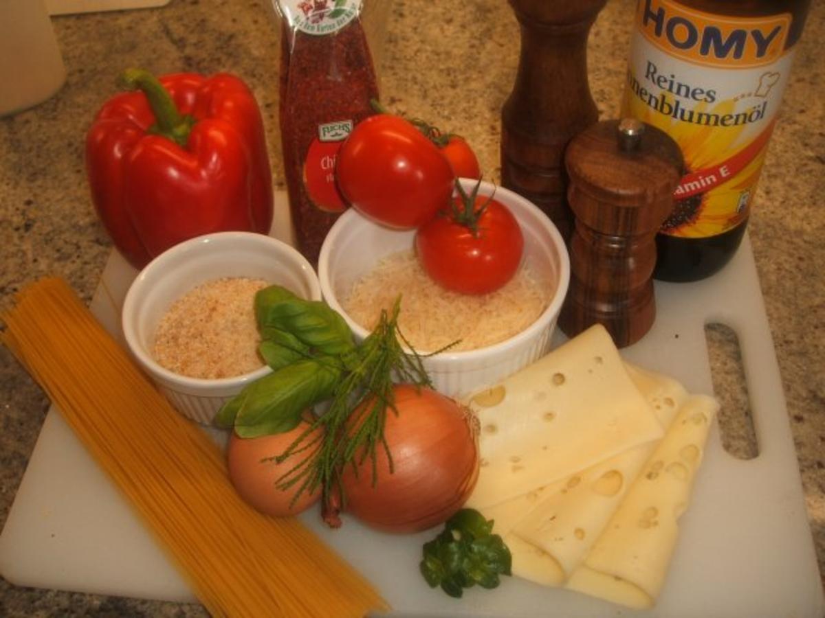 Pasta: Capelli d´ Angelo con Verdure di Pomodoro e Peperoni - Rezept - Bild Nr. 2