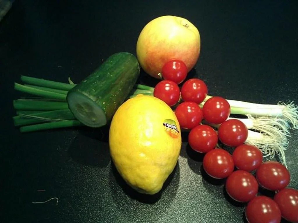Gurkensalat als Gurkenspaghetti mit karamelisierten Cherrytomaten - Rezept - Bild Nr. 9