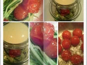 Gurkensalat als Gurkenspaghetti mit karamelisierten Cherrytomaten - Rezept - Bild Nr. 14