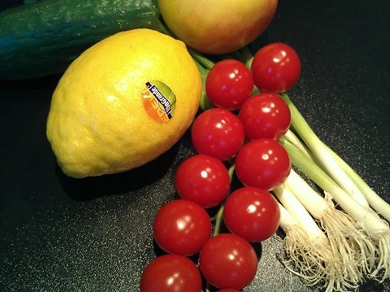 Gurkensalat als Gurkenspaghetti mit karamelisierten Cherrytomaten - Rezept - Bild Nr. 11