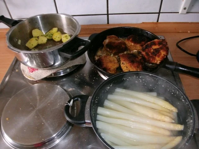 Filettaschen und Spargel - Rezept - Bild Nr. 6
