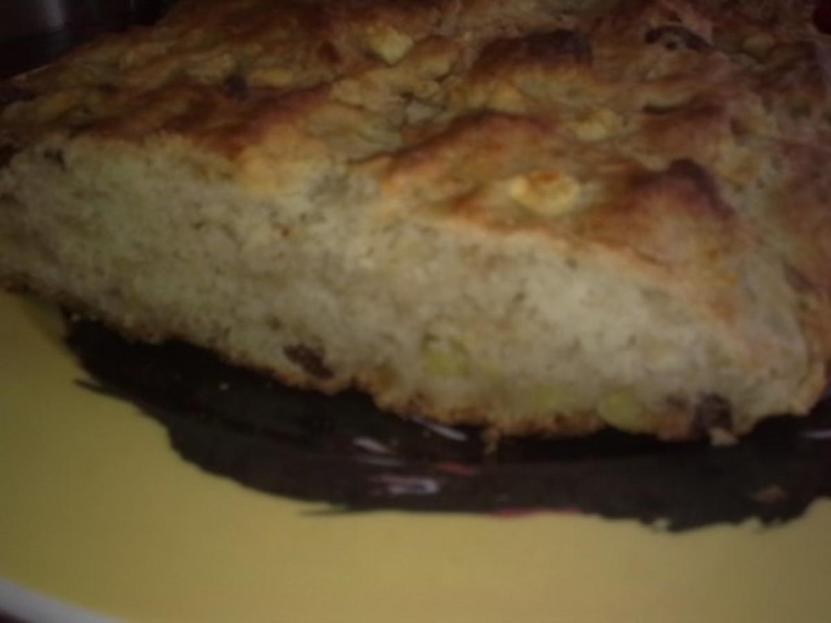 Apfel-Zimt-Brot mit Mandeln - Rezept - Bild Nr. 2