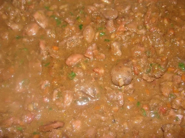 Geflügelragout : Süß -saure Hähnchenmägen, Herzen, Leber. - Rezept - Bild Nr. 4