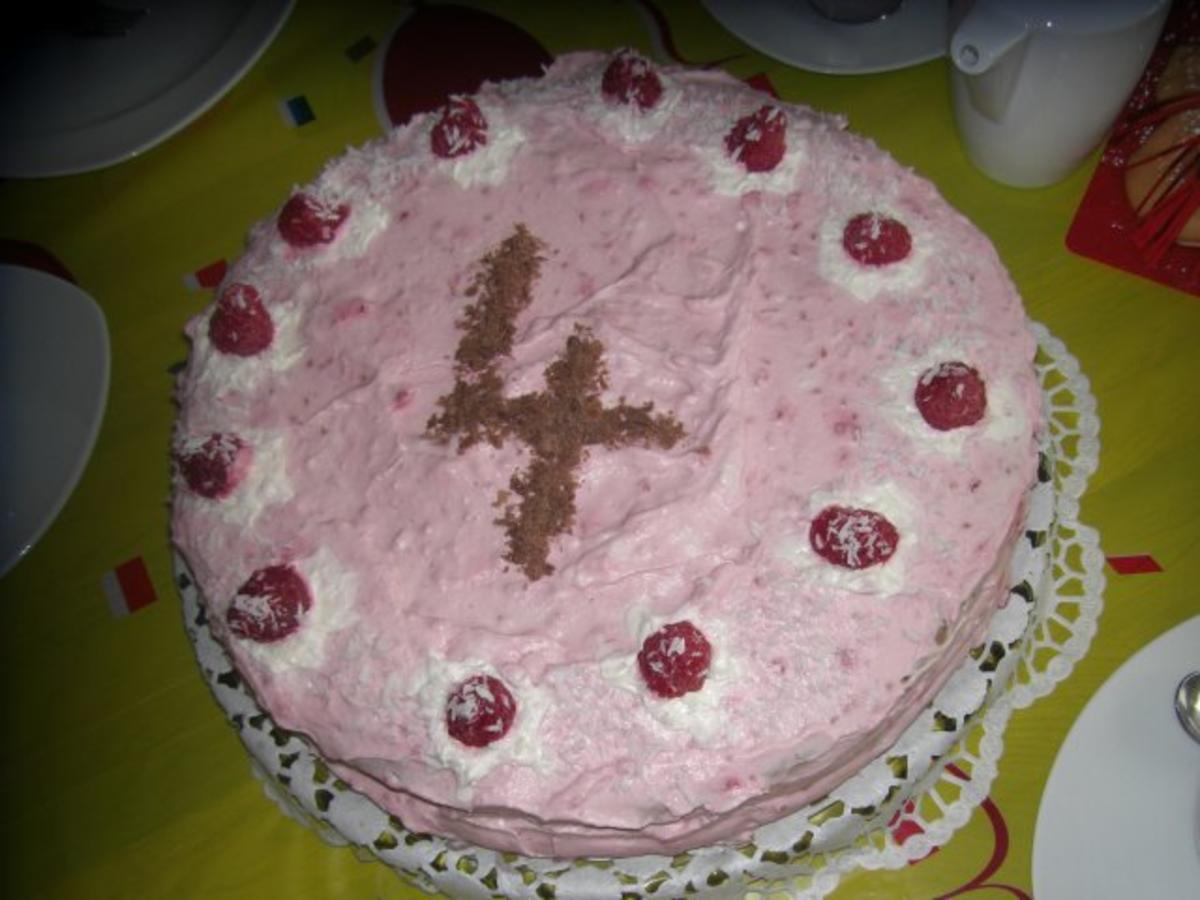 Himbeer-Mascarpone-Torte mit Wiener-Boden / Bisquit-Boden - Rezept - Bild Nr. 2