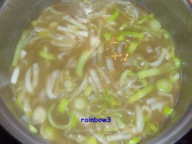 Kochen: Porree-Cremesuppe - Rezept - Bild Nr. 4