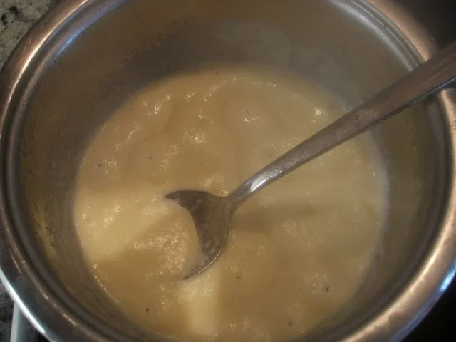 Rezept: Dessert: Flammeri mit Rhabarber Bild Nr. 5 Dessert: Flammeri mit Rhabarber - Rezept - Bild Nr. 5