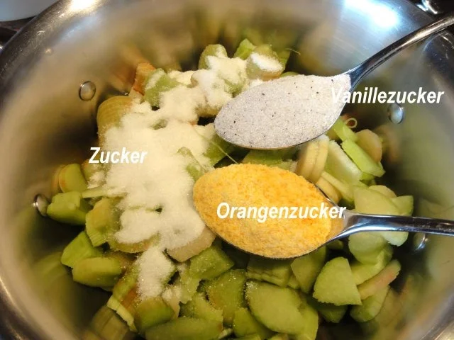 Rezept: Dessert: VANILLEPUDDING mit 2 Beilagen Bild Nr. 5 Dessert: VANILLEPUDDING mit 2 Beilagen - Rezept - Bild Nr. 5