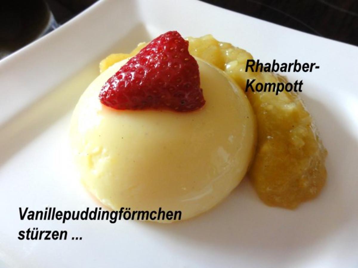 Dessert:   VANILLEPUDDING mit 2 Beilagen - Rezept - Bild Nr. 7