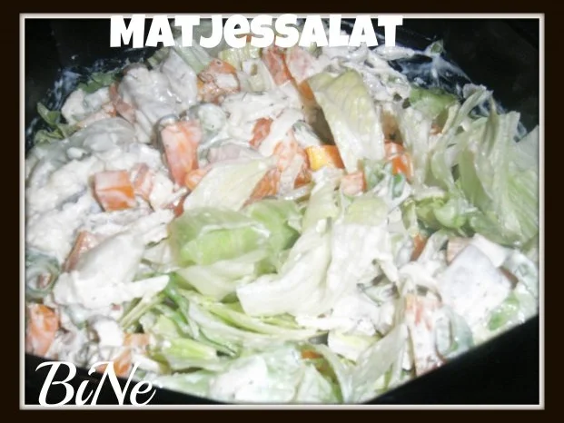 Rezept: BiNe` S MATJESSALAT Bild Nr. 6 BiNe` S MATJESSALAT - Rezept - Bild Nr. 6