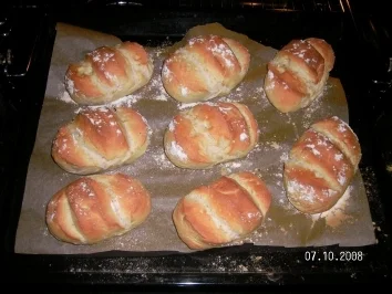 Baguettebrötchen - Rezept