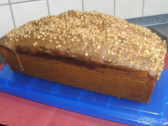 Hermann - marmorierter Nusskuchen - Rezept
