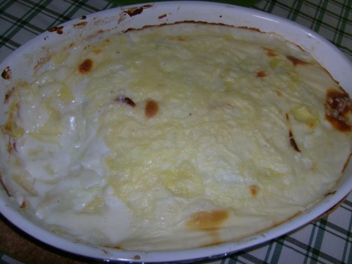 Kartoffel-Kohlrabi-Gratin - Rezept