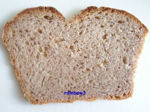 Wie Viel Kalorien Hat Eine Scheibe Mischbrot Backen: Kasten Mischbrot mit Schrot - einfach - von rainbow3
