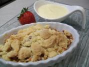 Crumble von Rhabarber & Apfel - Rezept