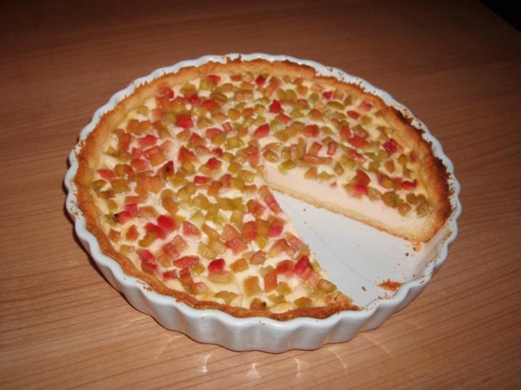 Rhabarber-Quark-Kuchen - Rezept mit Bild - kochbar.de