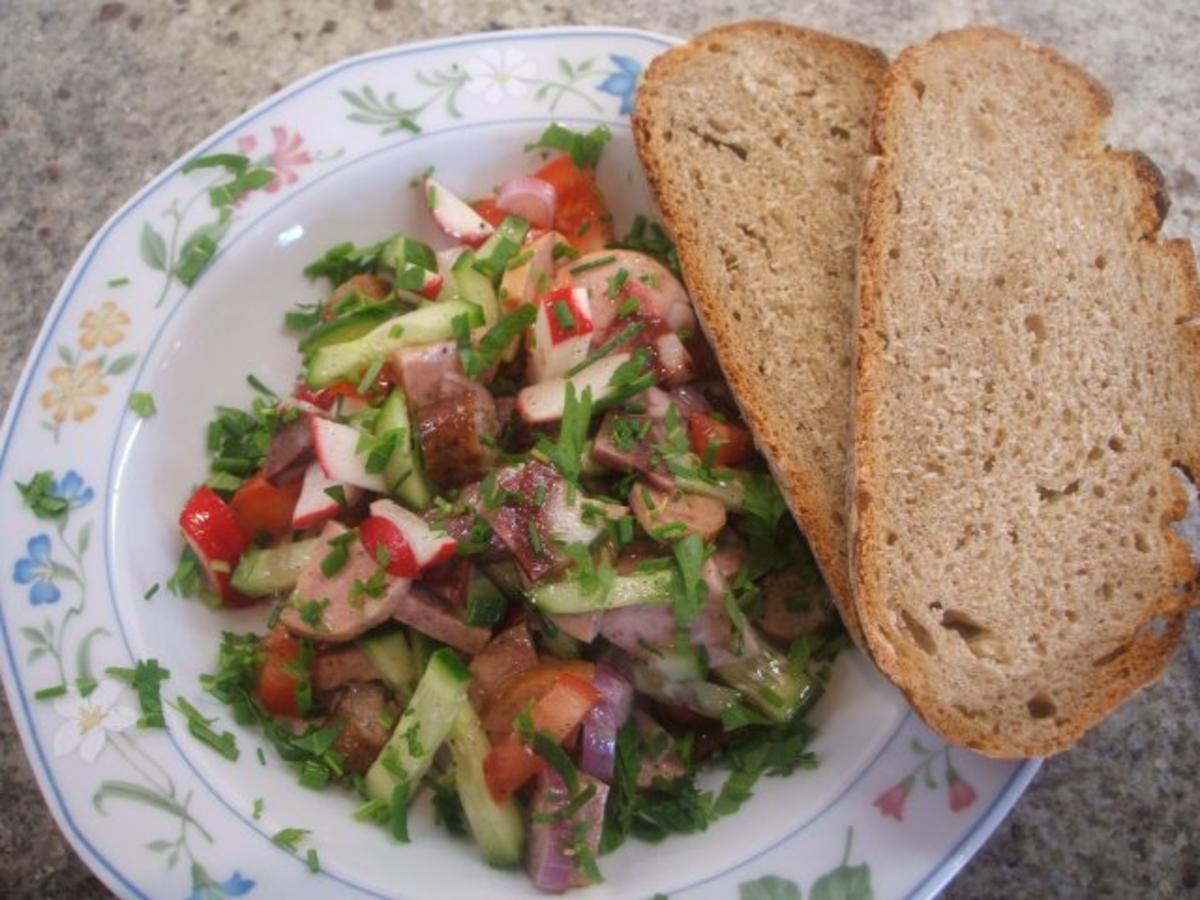 Salate: Fränkischer Brotzeit-Salat - Rezept