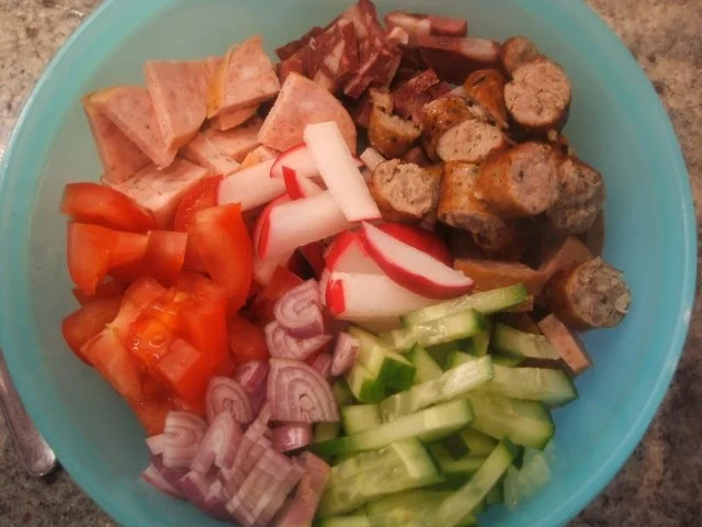 Salate: Fränkischer Brotzeit-Salat - Rezept - Bild Nr. 5