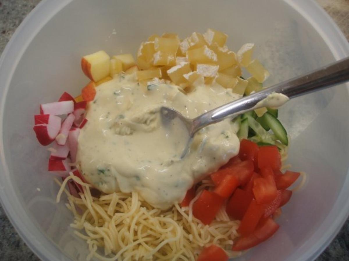 Salate: Nudelsalat - Rezept - Bild Nr. 4