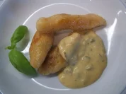 Soßen: Senfsoße mit sauren Gurken - Rezept